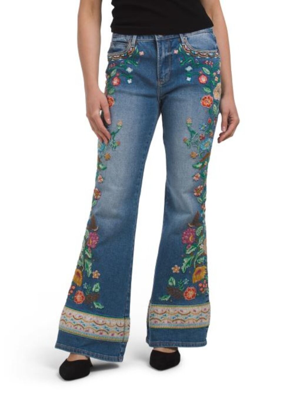 DRIFTWOOD JEANS Farrah X Gardenia Foulard Jeans